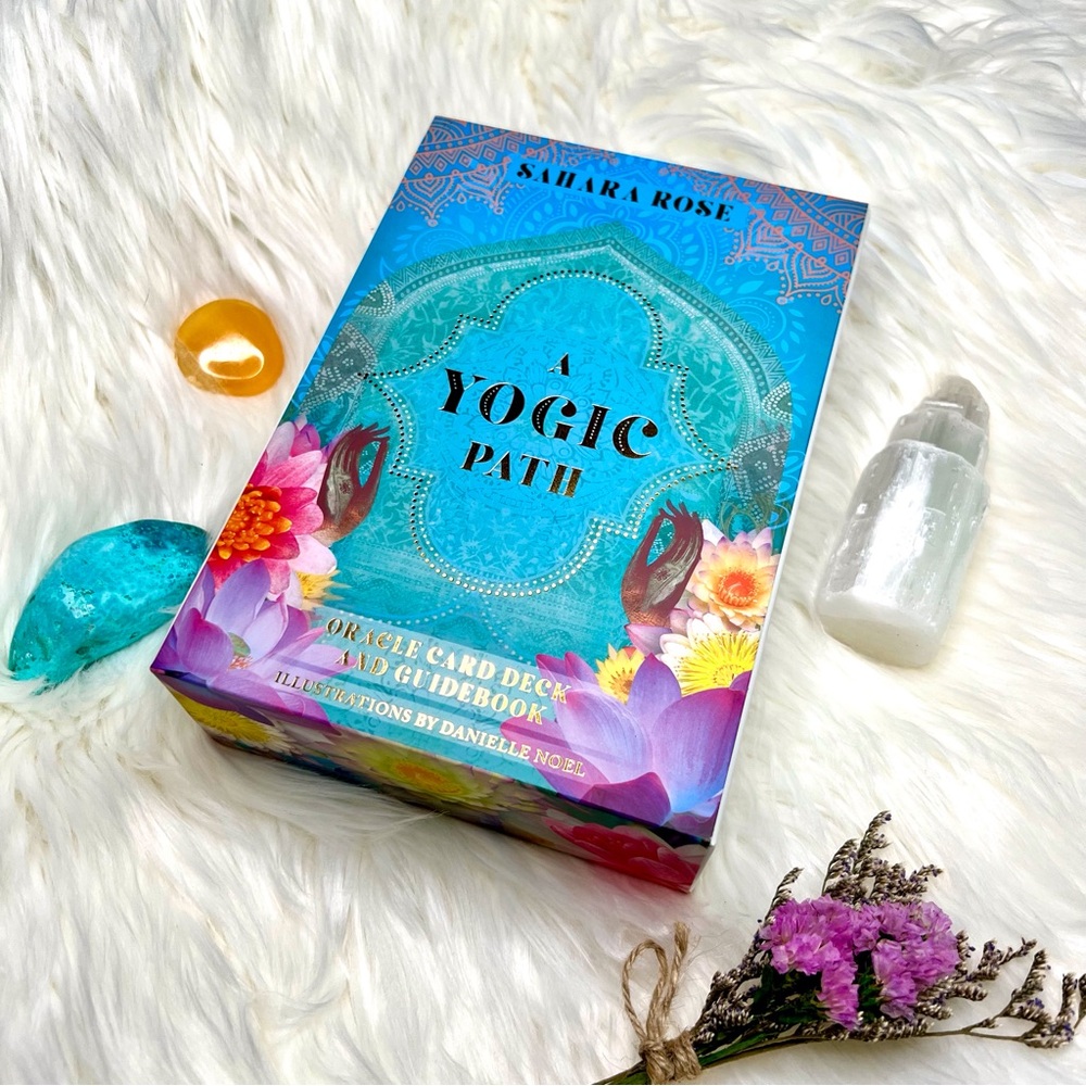 A Yogic Path Keepsake Oracle Card Deck LIKE NEW